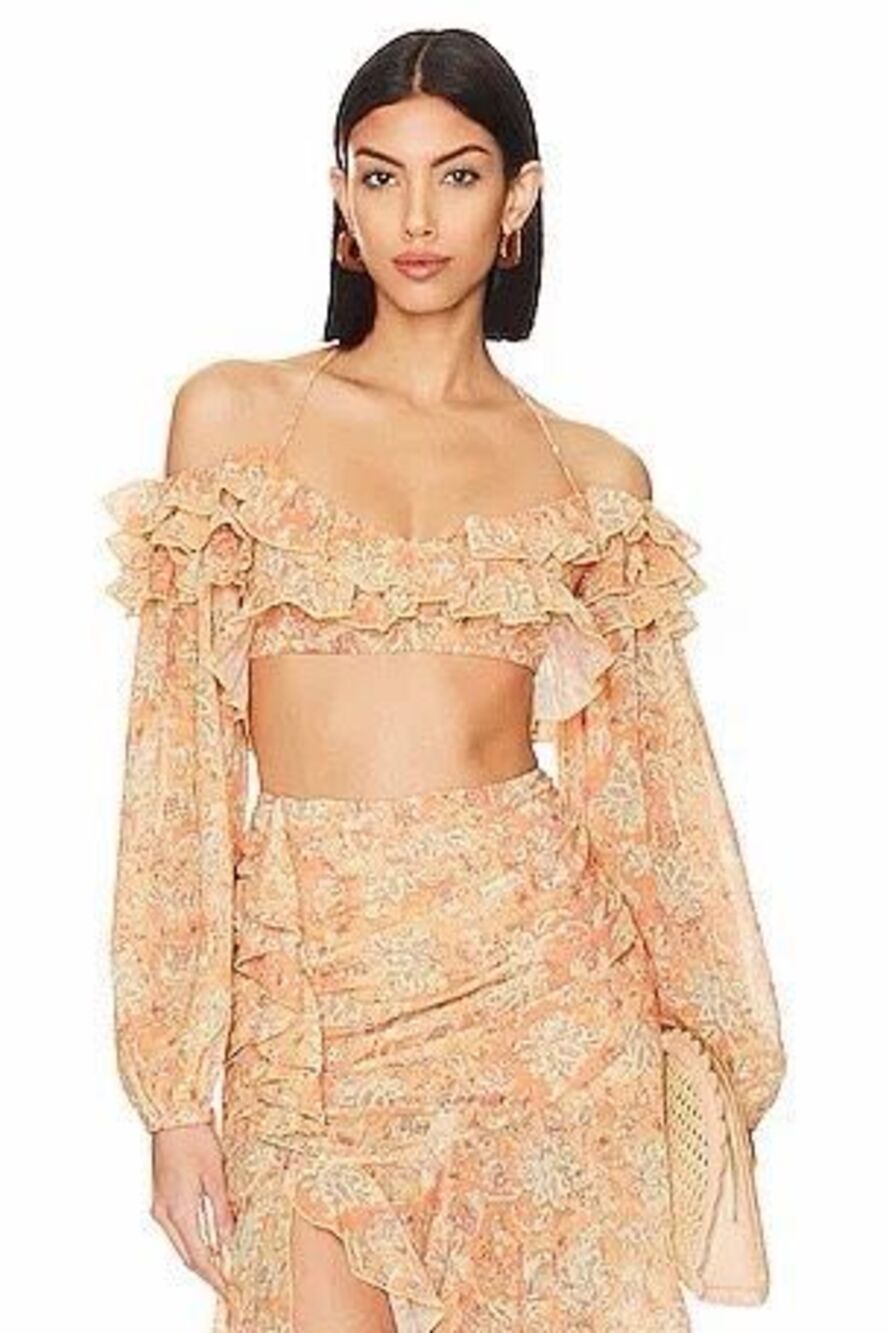 ✨TULAROSA Estee Louisa Floral Sz XS Top✨